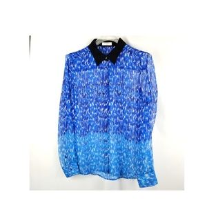 Equipment Femme | Sheer Silky Blouse